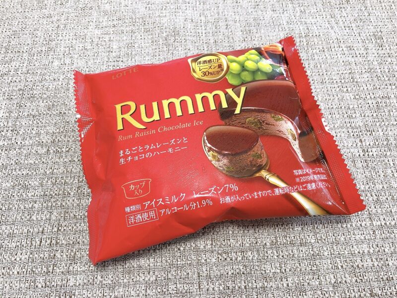 【ロッテ】ラミーチョコアイスのパッケージ